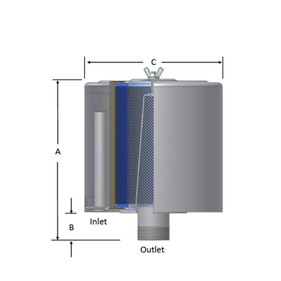 BỘ LỌC SOLBERG QB-485P-DN250