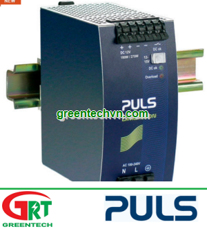 QS10.121 | Puls | Bộ nguồn gắn Din rail 1 pha 12V, 15A | Puls Vietnam