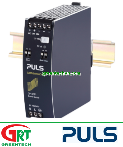 QS10.121 | Puls | Bộ nguồn gắn Din rail 1 pha 12V, 16A | Puls Vietnam