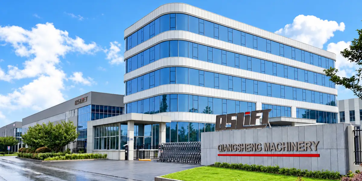 Nhà máy QSLift - Changxing Qiangsheng Machinery tại Chiết Giang, Trung Quốc