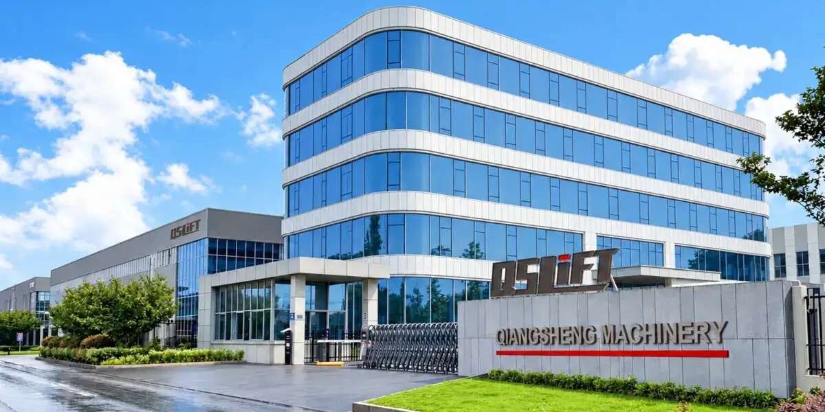 Nhà máy QSLift - Changxing Qiangsheng Machinery tại Chiết Giang, Trung Quốc