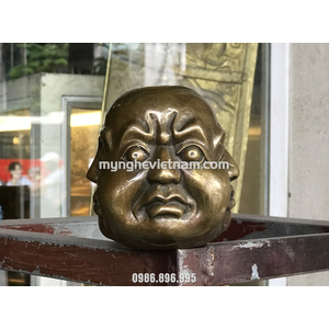 Tượng bốn mặt hỉ nộ ai lạc để bàn làm việc đk 10cm