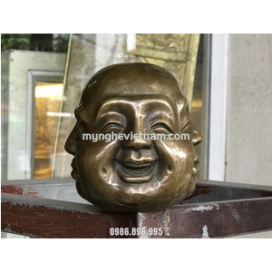 Tượng bốn mặt hỉ nộ ai lạc để bàn làm việc đk 10cm