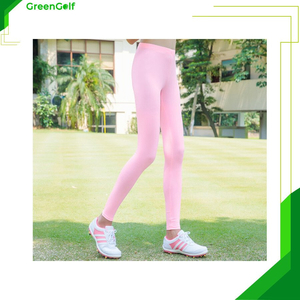 Quần Bó Đánh Golf Vải Lụa Chống Nắng Cho Nữ