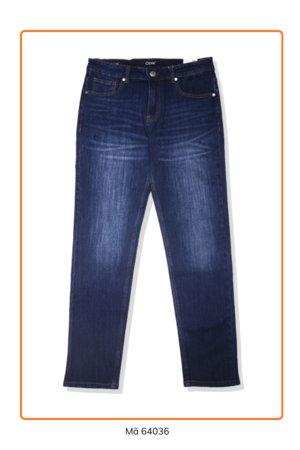 Quần jean nam co giãn ống vừa 64038