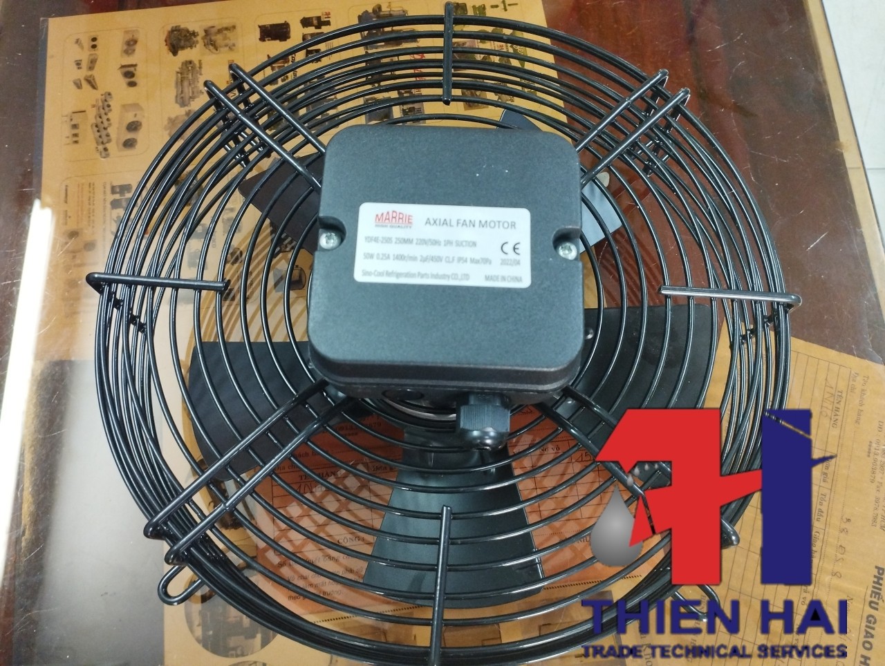 QUẠT DÀN NÓNG, QUẠT DÀN LẠNH YWF4D-550/D550