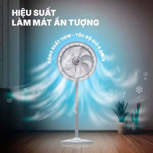 Quạt đứng ASIAVINA TURBO DECOR - VY659991- Xám 110W