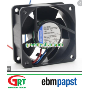 Quạt Ebmpapst 614 NHHR | Fan Quạt Ebmpapst 614 NHHR | EBMPapst Việt Nam