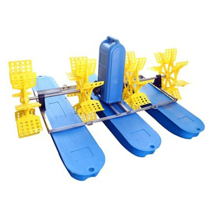 Quạt Guồng Nước 4 Cánh 3 Phao Tạo Oxy Cho Cá Tôm