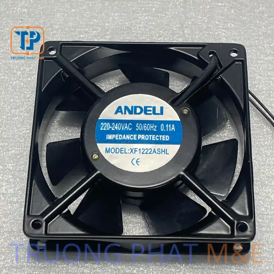 Quạt hút tủ điện 120x120x25 mm