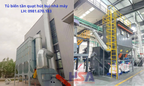 biến tần cho quạt hút công nghiệp nhà xưởng