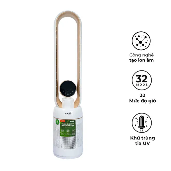 Quạt Không Cánh – Kết Hợp Lọc Không Khí MAGIC Eco AC-306