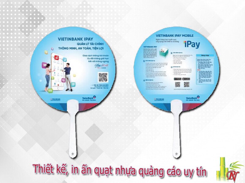 Thiết kế, in ấn quạt nhựa quảng cáo uy tín tại TP.HCM