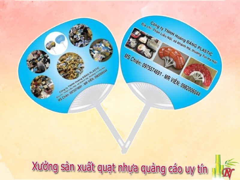 Xưởng sản xuất quạt nhựa quảng cáo uy tín - Phụng Nghi