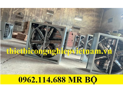 Quạt thông gió vuông 1100 x 1100 TBF-1100 khung tole kẽm