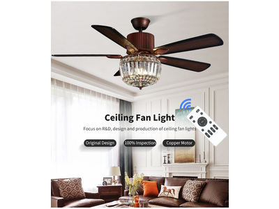 QUẠT TRẦN ĐÈN PHA LÊ TB- CFL 2401