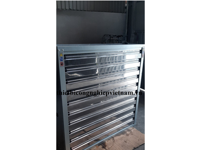 quạt thông gió vuông chớp inox 430
