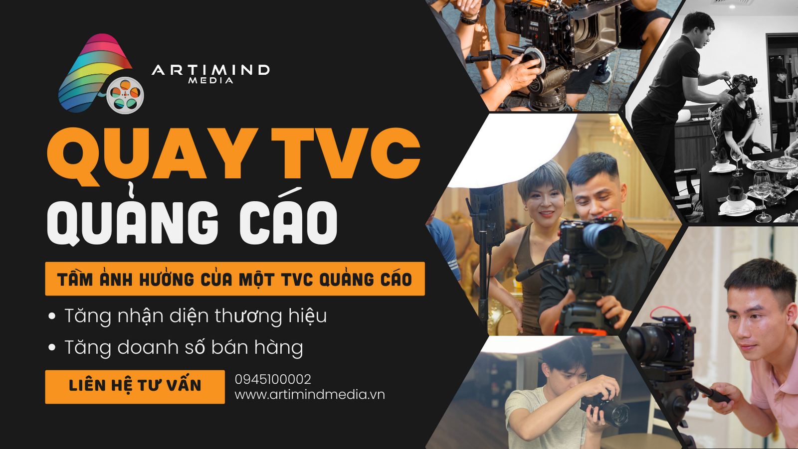 Quay TVC Quảng Cáo