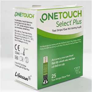 Que thử đường huyết OneTouch® Select® Plus 25