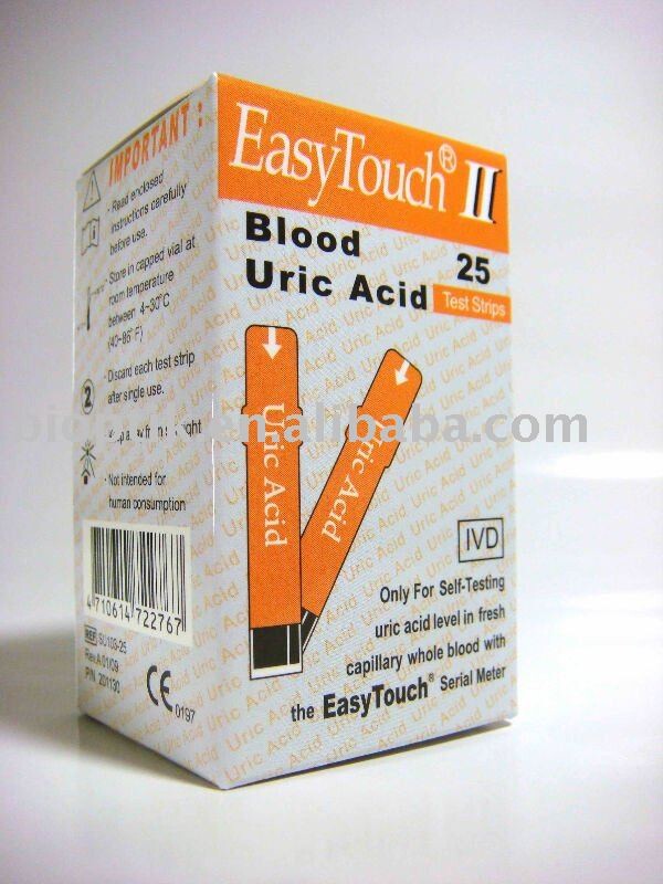 Que thử Acid Uric EasyTouch II 25