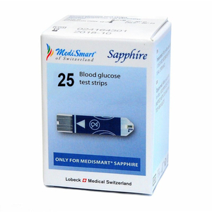 Que thử đường huyết Sapphire 25