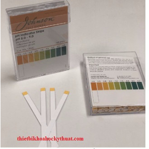 QUE THỬ PH 5.0-9.0, 126.2C JOHNSON, BƯỚC NHẢY 0.5