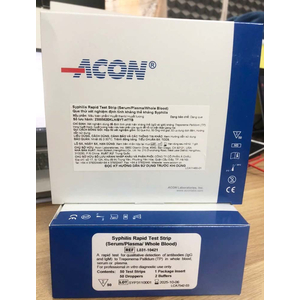 Que thử xét nghiệm định tính kháng thể kháng Syphilis ACON (dạng que)