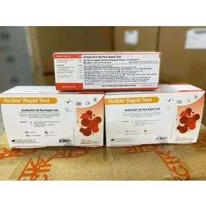 Que thử xét nghiệm định tính kháng thể kháng virus viêm gan C (OnSite HCV Ab Plus Rapid Test) CTK
