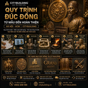 QUY TRÌNH ĐÚC ĐỒNG TỪ MẪU ĐẾN HOÀN THIỆN HÀ NỘI HCM CITYBUILDING