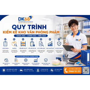 Quy Trình Kiểm Kê Kho Văn Phòng Phẩm: 6 Bước Đơn Giản, Dễ Áp Dụng