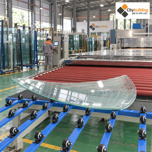 QUY TRÌNH SẢN XUẤT KÍNH UỐN CONG THEO YÊU CẦU TẠI CITYBUILDING
