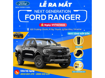 Ra Mắt Ford Ranger Nextgen 2022 - Bến Thành Ford 07/10/2022