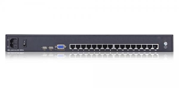 Rack Mount 16 port USB CAT5 KVM Switch - KC2116