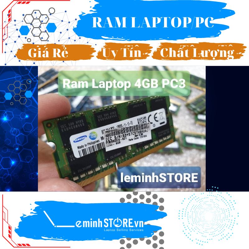 Ram DDR III Laptop 4GB