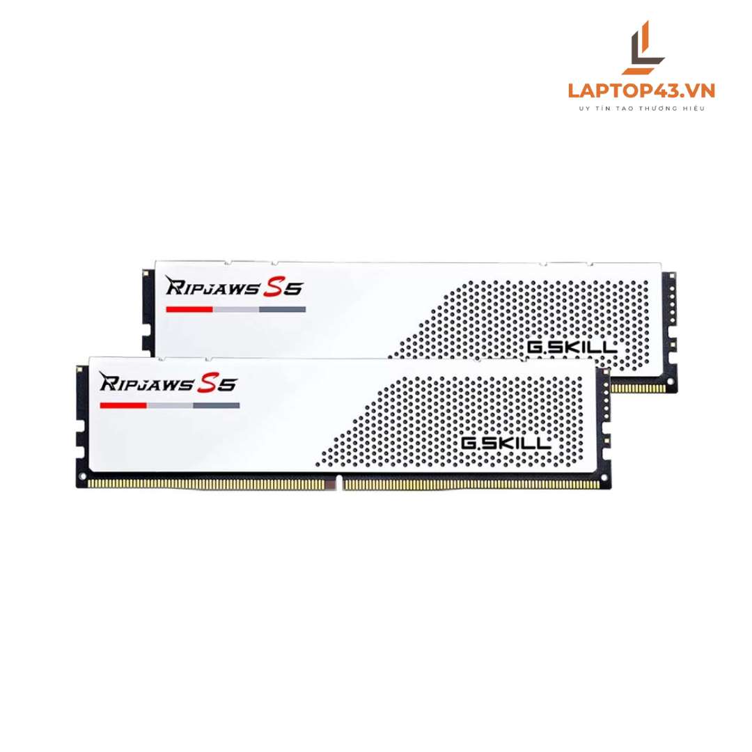 Ram PC G.SKILL Ripjaws S5 32GB 5600MHz DDR5 (16GBx2) F5-5600J4040C16GX2-RS5W