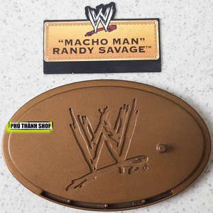 ĐẾ & BẢNG TÊN MÔ HÌNH WWE MACHO MAN RANDY SAVAGE (ELITE DEFINING MOMENTS SERIES 1)
