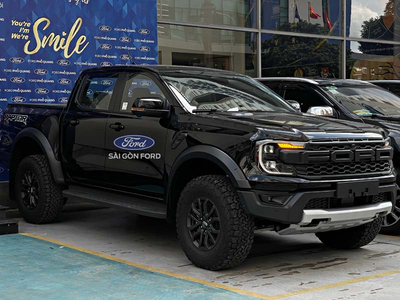 Ford Ranger Raptor Thế Hệ Mới (Xanh, đen, trắng)