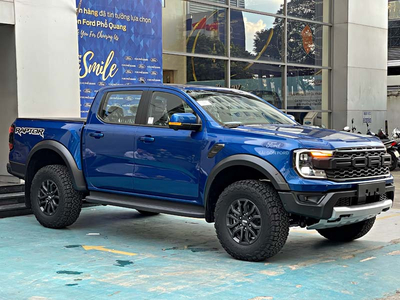 Ford Ranger Raptor Thế Hệ Mới (Xanh, đen, trắng)