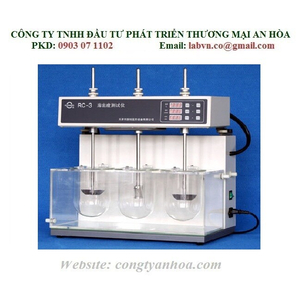 MÁY ĐO ĐỘ HÒA TAN 3 VỊ TRÍ MODEL:RC-3