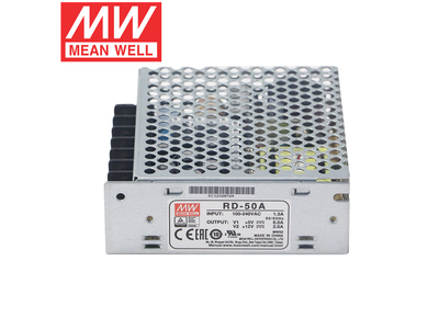 BỘ NGUỒN MEANWELL 2 NGÕ RA 5V-12V RD-50A