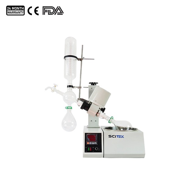 Máy cô quay chân không, với đế có thể nghiêng. - RE-50R; RE-50RC
