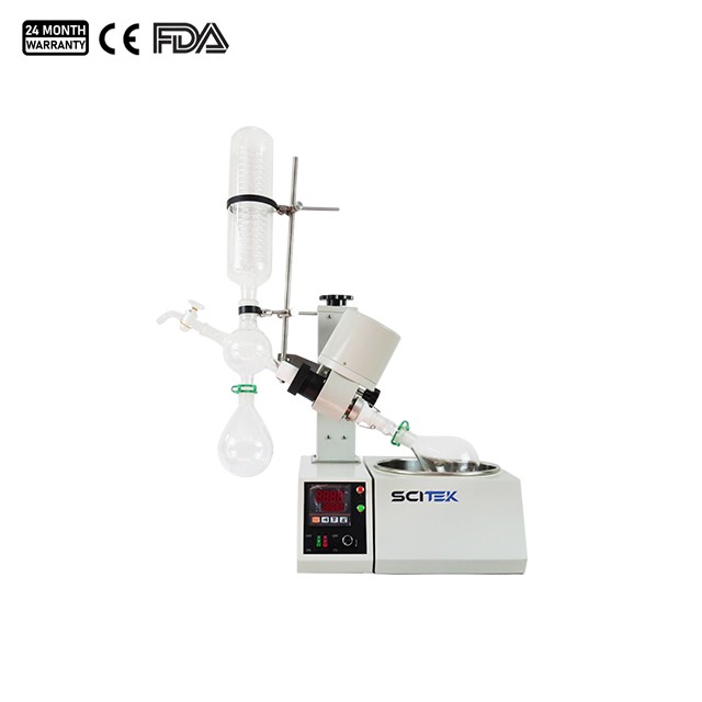 Máy cô quay chân không, với đế có thể nghiêng. - RE-50R; RE-50RC
