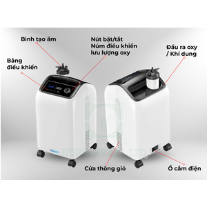Máy tạo oxy Keyhub - Reiwa 5 lít K5BW (INT-5AX)