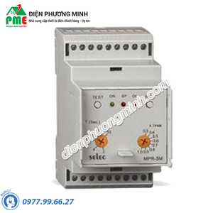 Relay bảo vệ dòng điện 3 pha MPR-3M-2-415V Selec - Model MPR-3M-2-415V