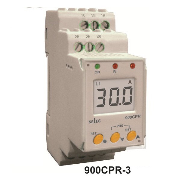 Relay Bảo Vệ Dòng Điện 3 Pha 900CPR-3-230V