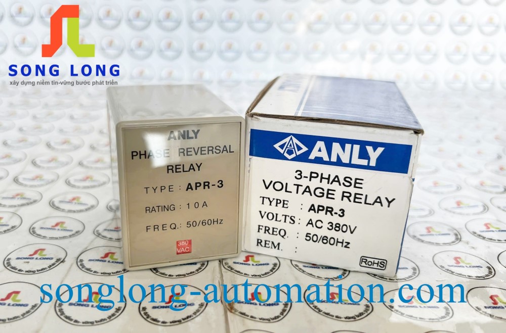 RELAY BẢO VỆ PHA ANLY APR-3 380V