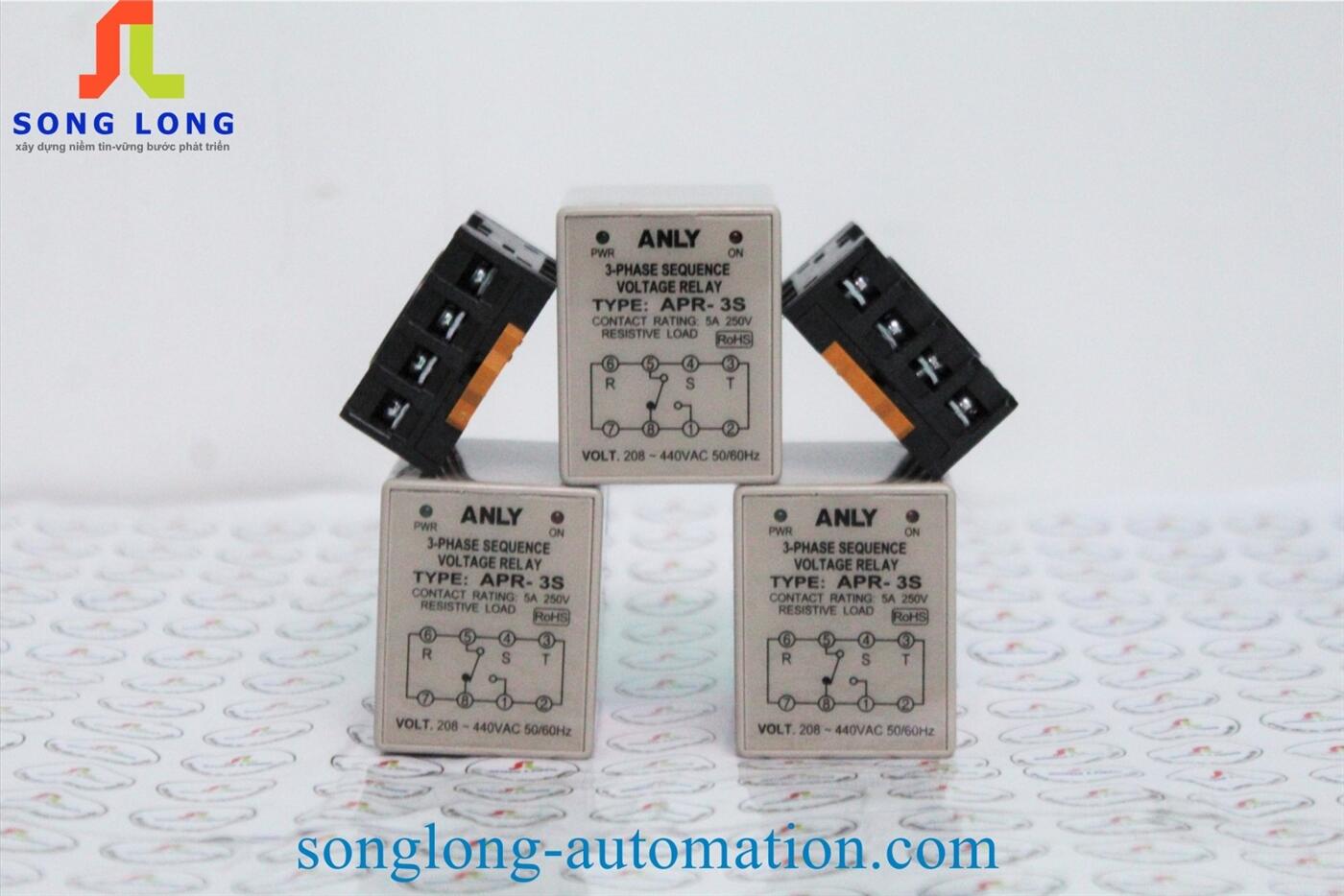 RELAY BẢO VỆ PHA ANLY APR-3S
