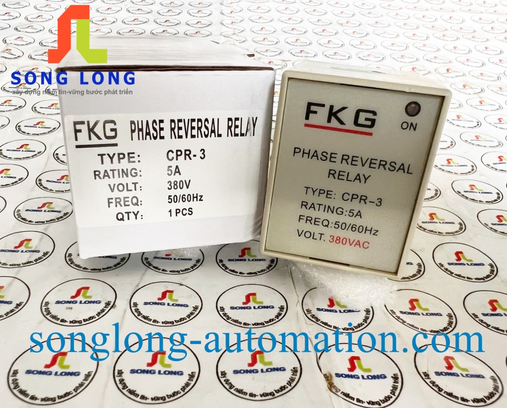 RELAY BẢO VỆ PHA FKG CPR-3 380V