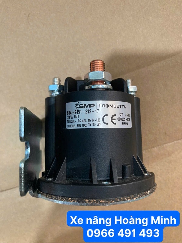 RELAY/CONTACTOR 24V 684-2451-212 TROMBETTA ĐẾ BẰNG