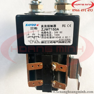 CONTACTOR ĐẢO CHIỀU 24VDC 150A